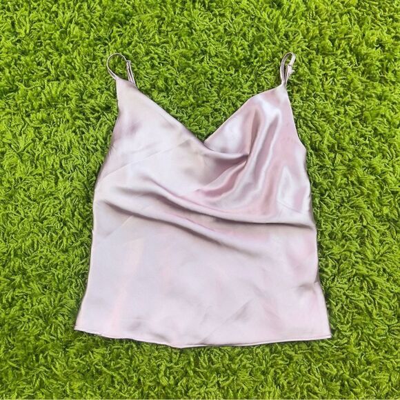 SATIN TOP PINK - Picture 9 of 13